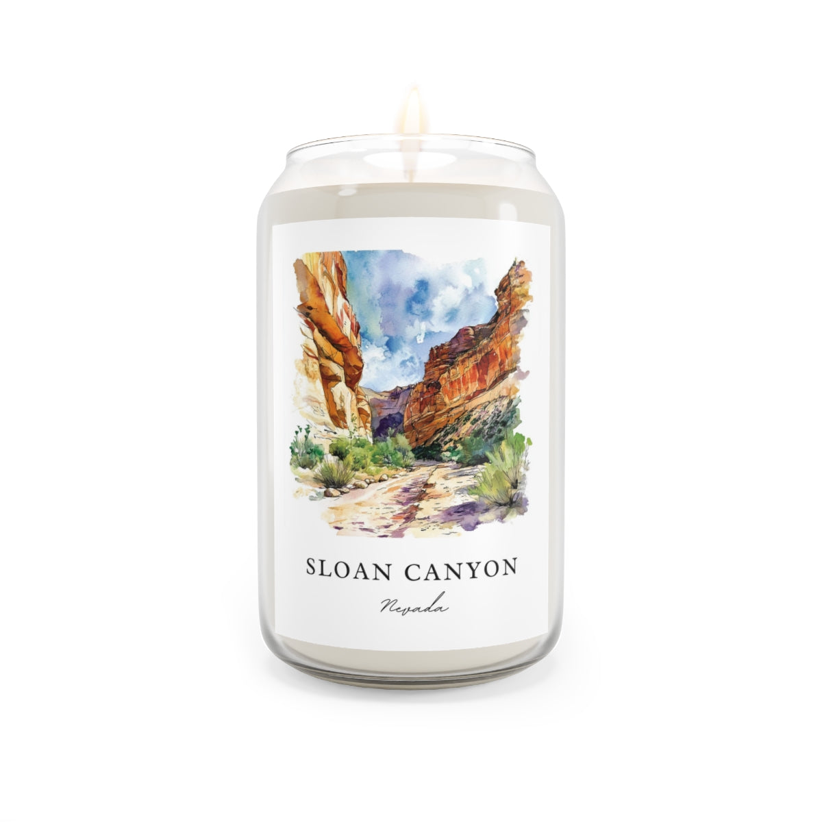 Sloan Canyon, Nevada scented soy candle