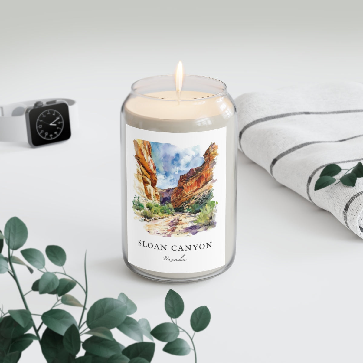 Sloan Canyon, Nevada scented soy candle