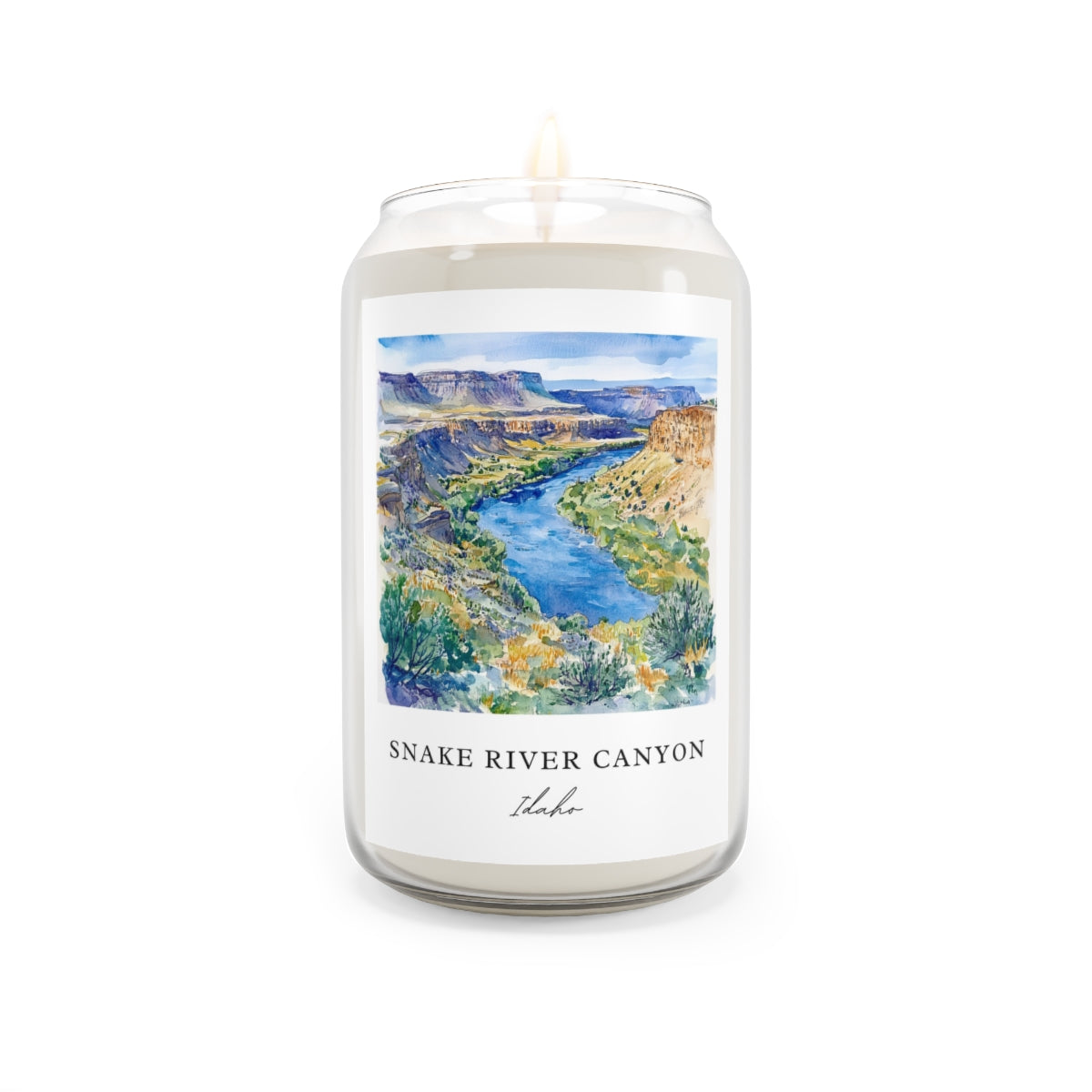 Snake River Canyon, Idaho scented soy candle