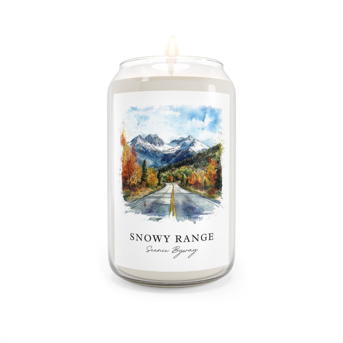 Snowy Range, Scenic Byway scented soy candle