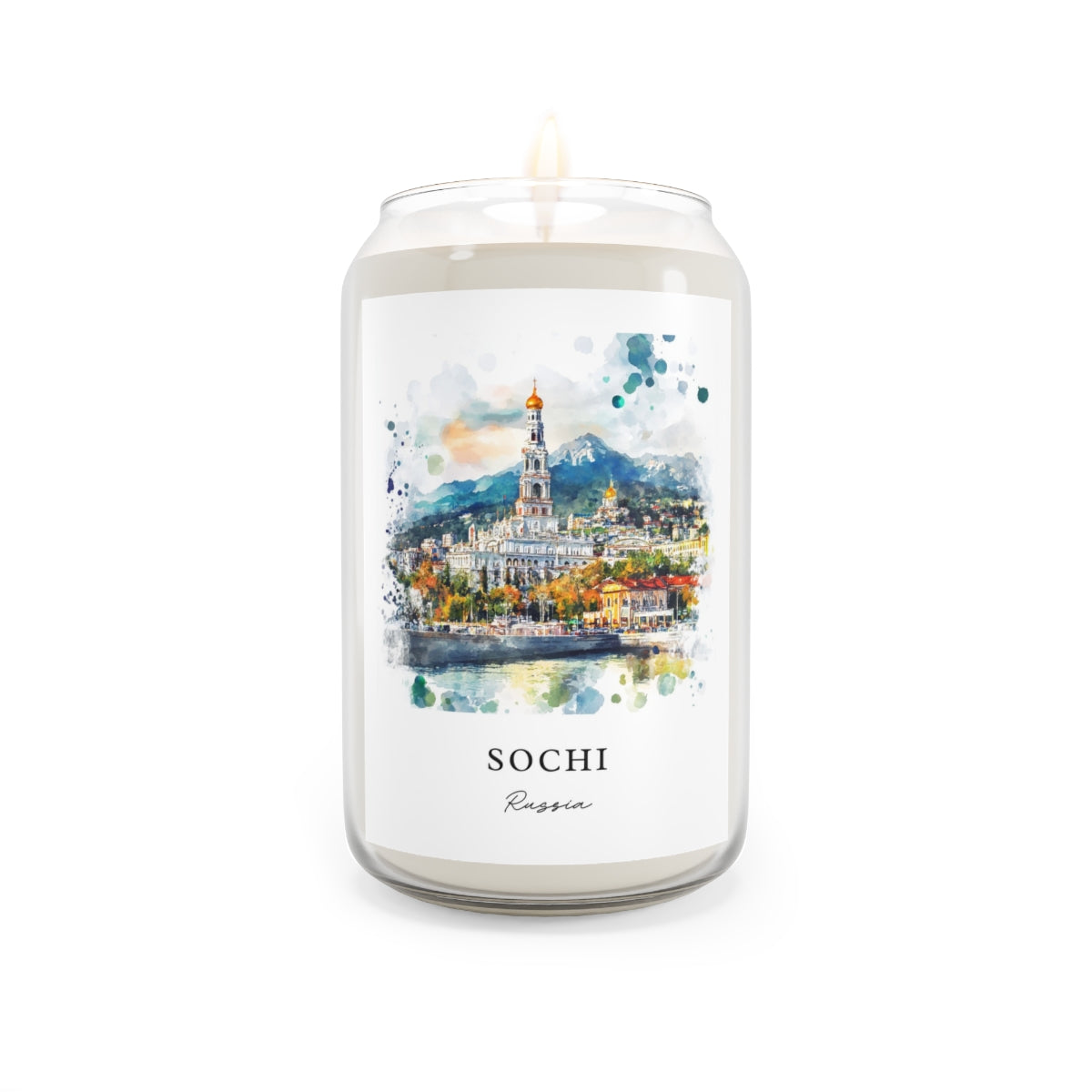 Sochi, Russia scented soy candle