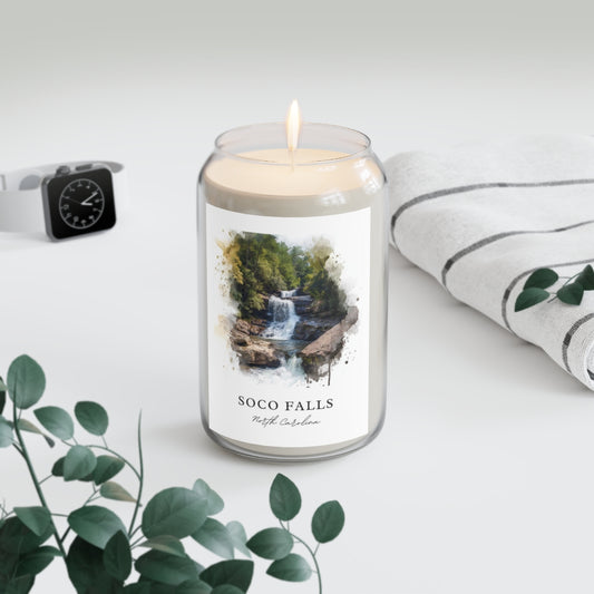 Soco Falls, North Carolina scented soy candle