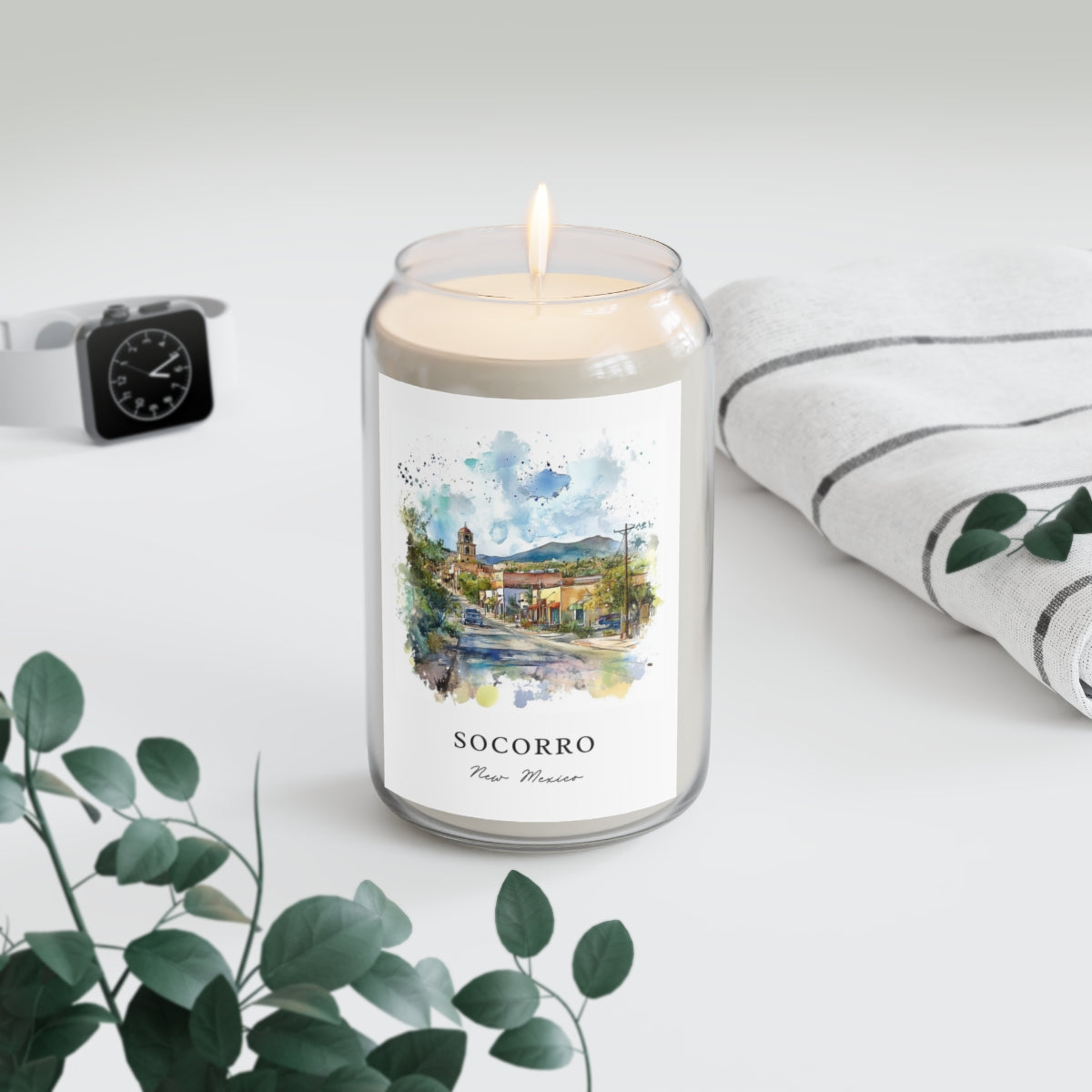 Socorro, New Mexico scented soy candle