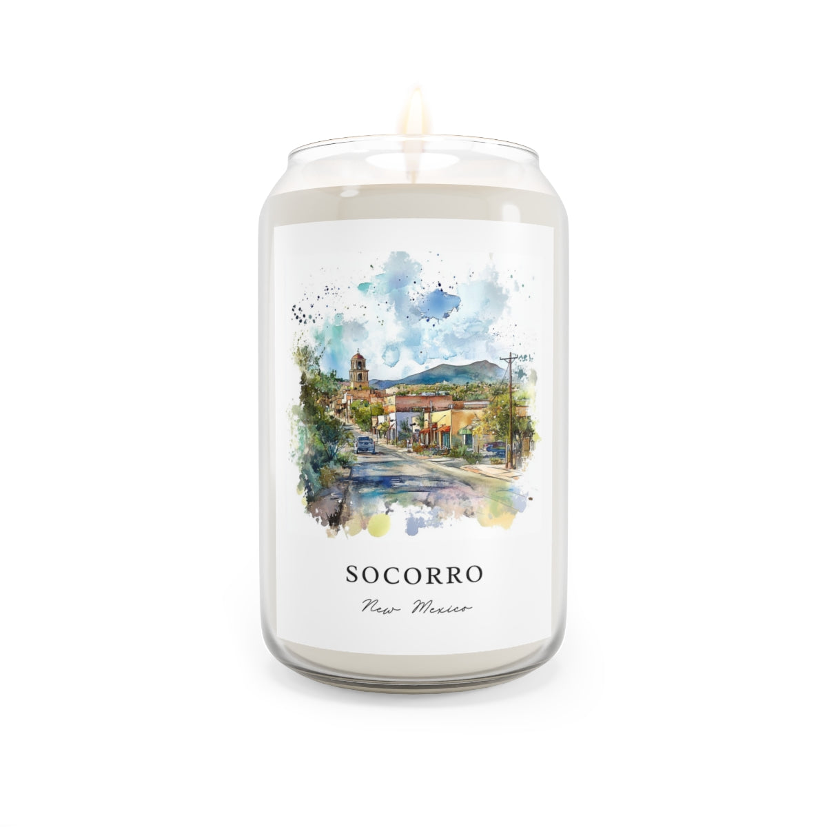 Socorro, New Mexico scented soy candle