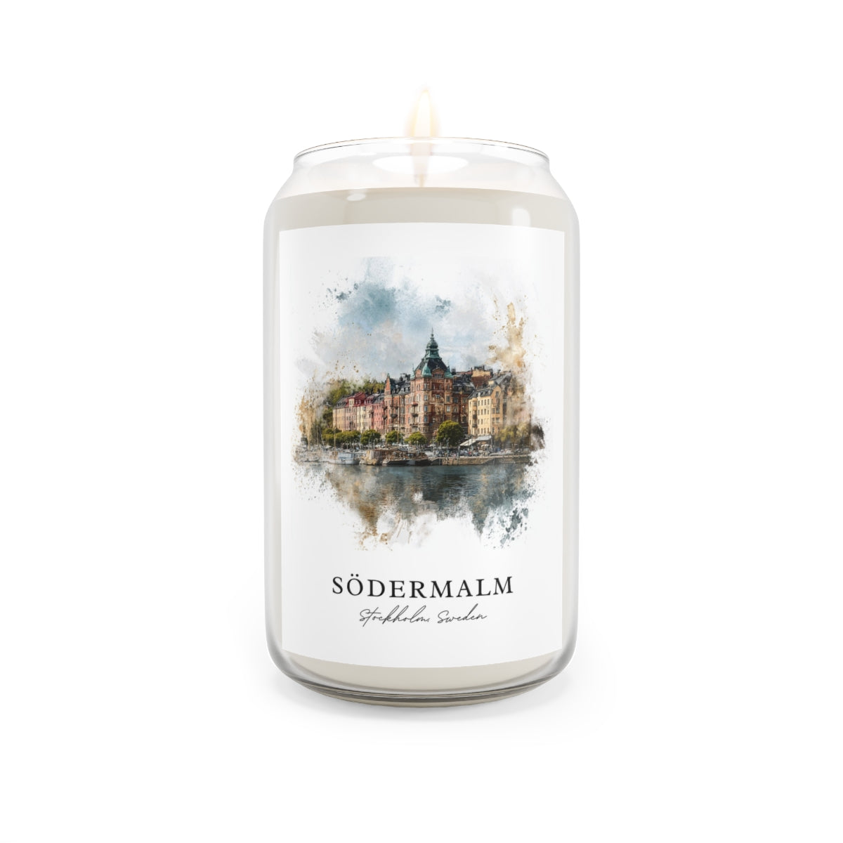 Södermalm, Stockholm, Sweden scented soy candle