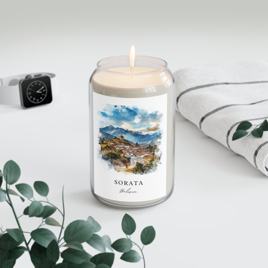 Sorata, Bolivia scented soy candle