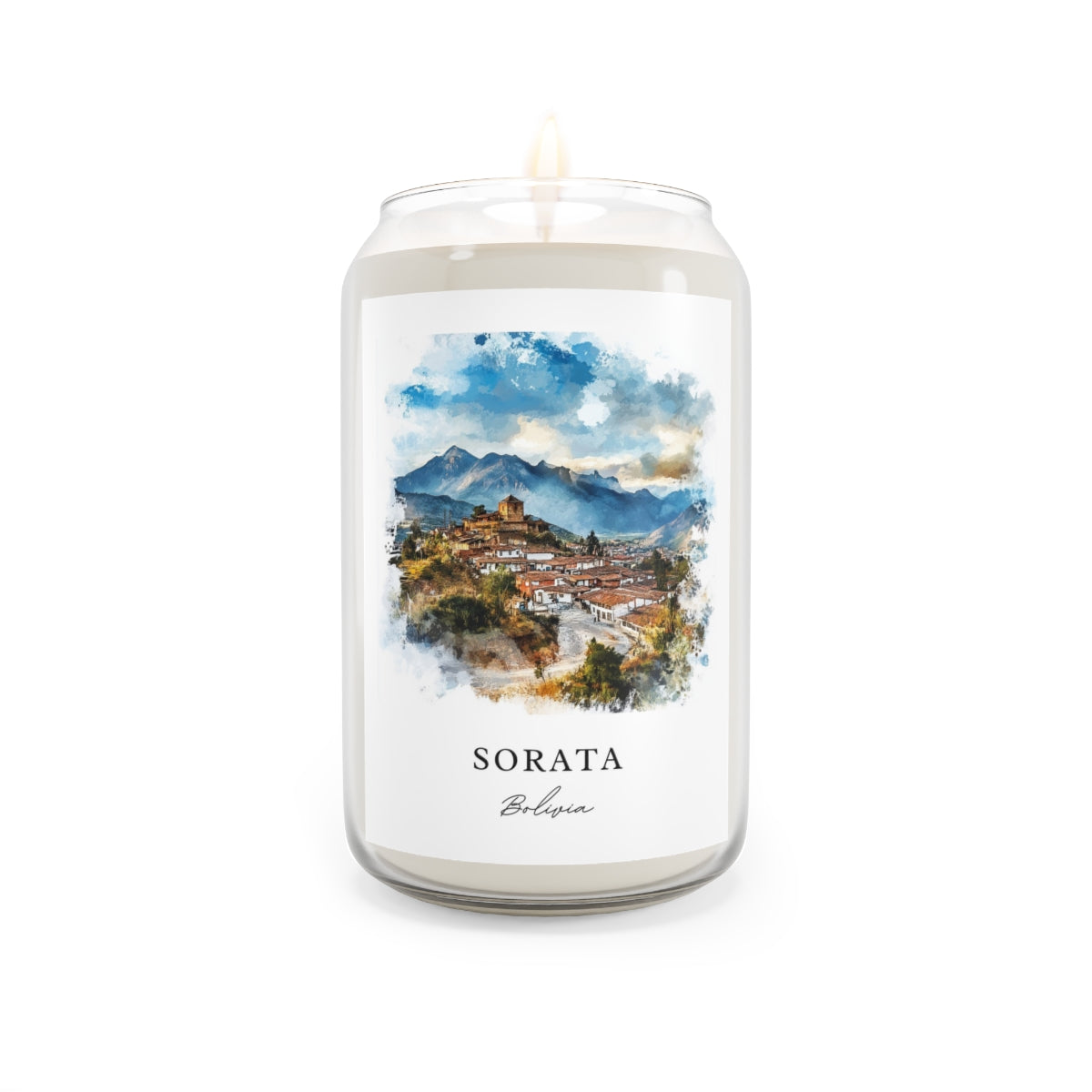 Sorata, Bolivia scented soy candle