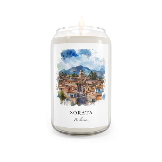Sorata, Bolivia scented soy candle