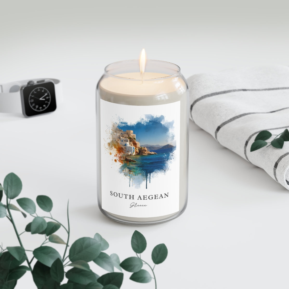 South Aegean, Greece scented soy candle