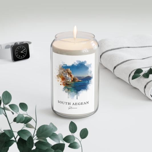 South Aegean, Greece scented soy candle