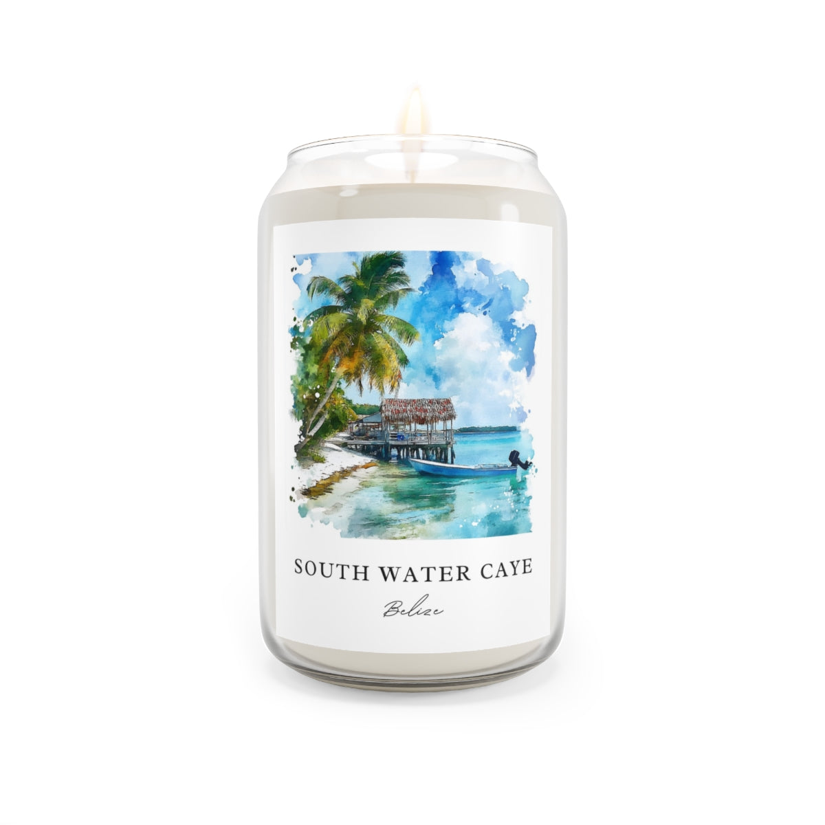 South Water Caye, Belize scented soy candle