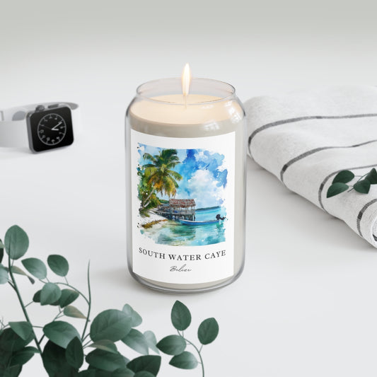 South Water Caye, Belize scented soy candle