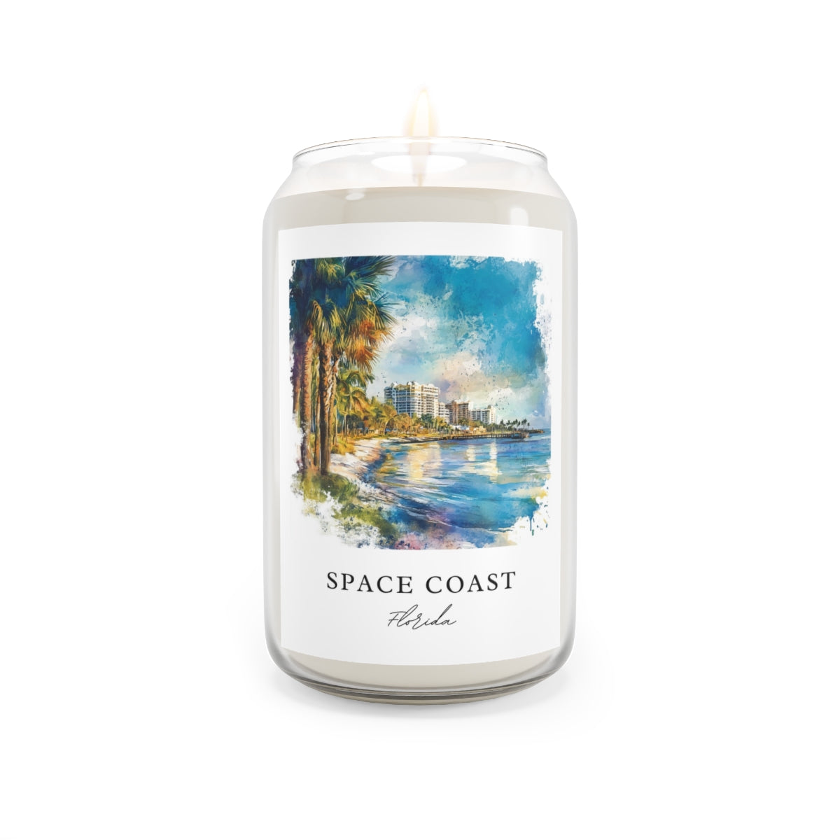 Space Coast, Florida scented soy candle