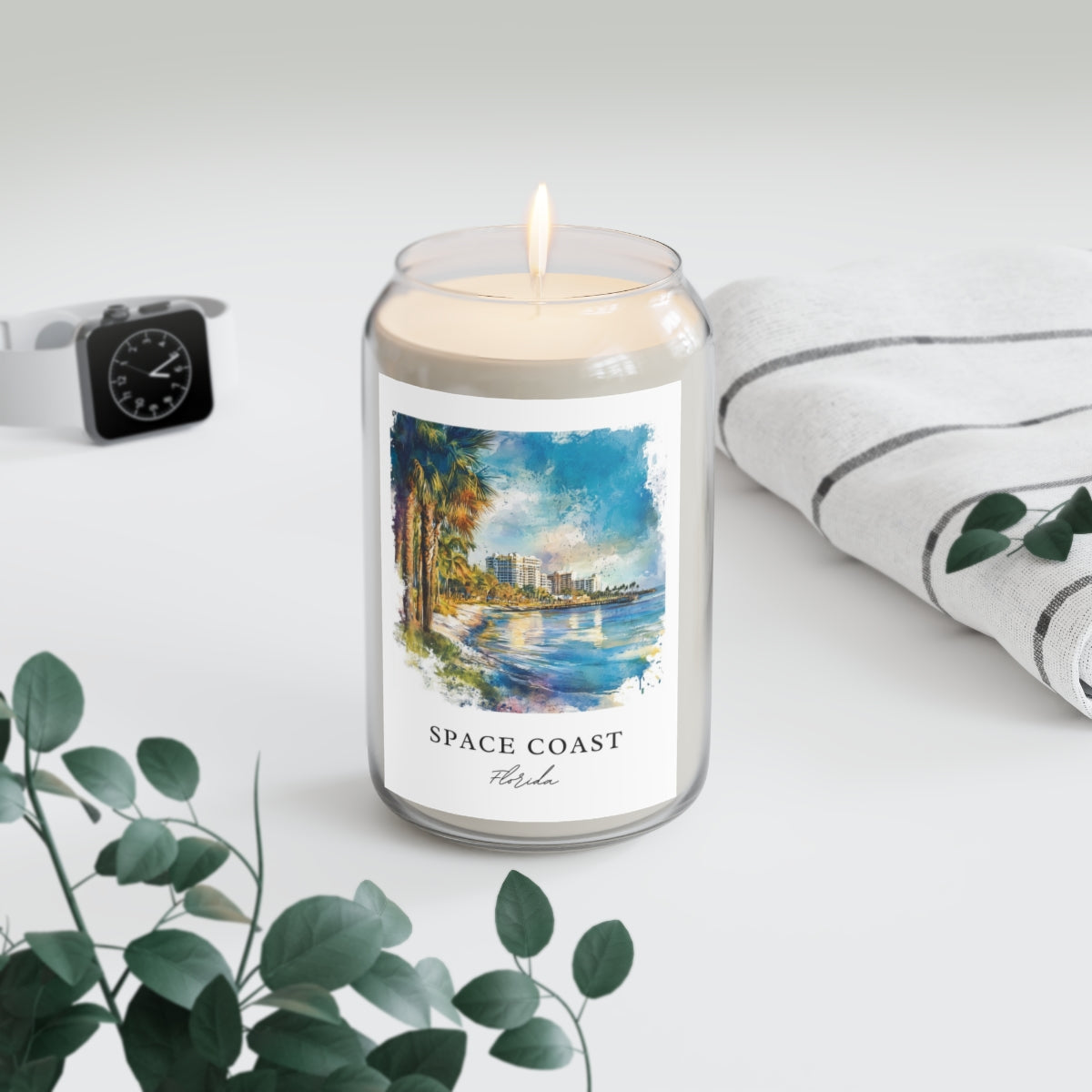 Space Coast, Florida scented soy candle