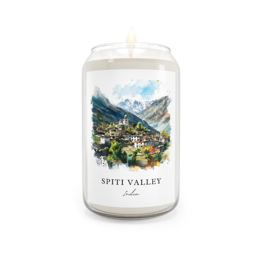 Spiti Valley, India scented soy candle