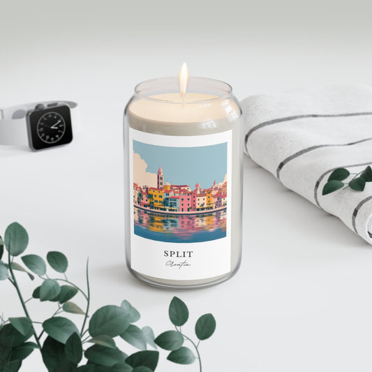 Split, Croatia scented soy candle