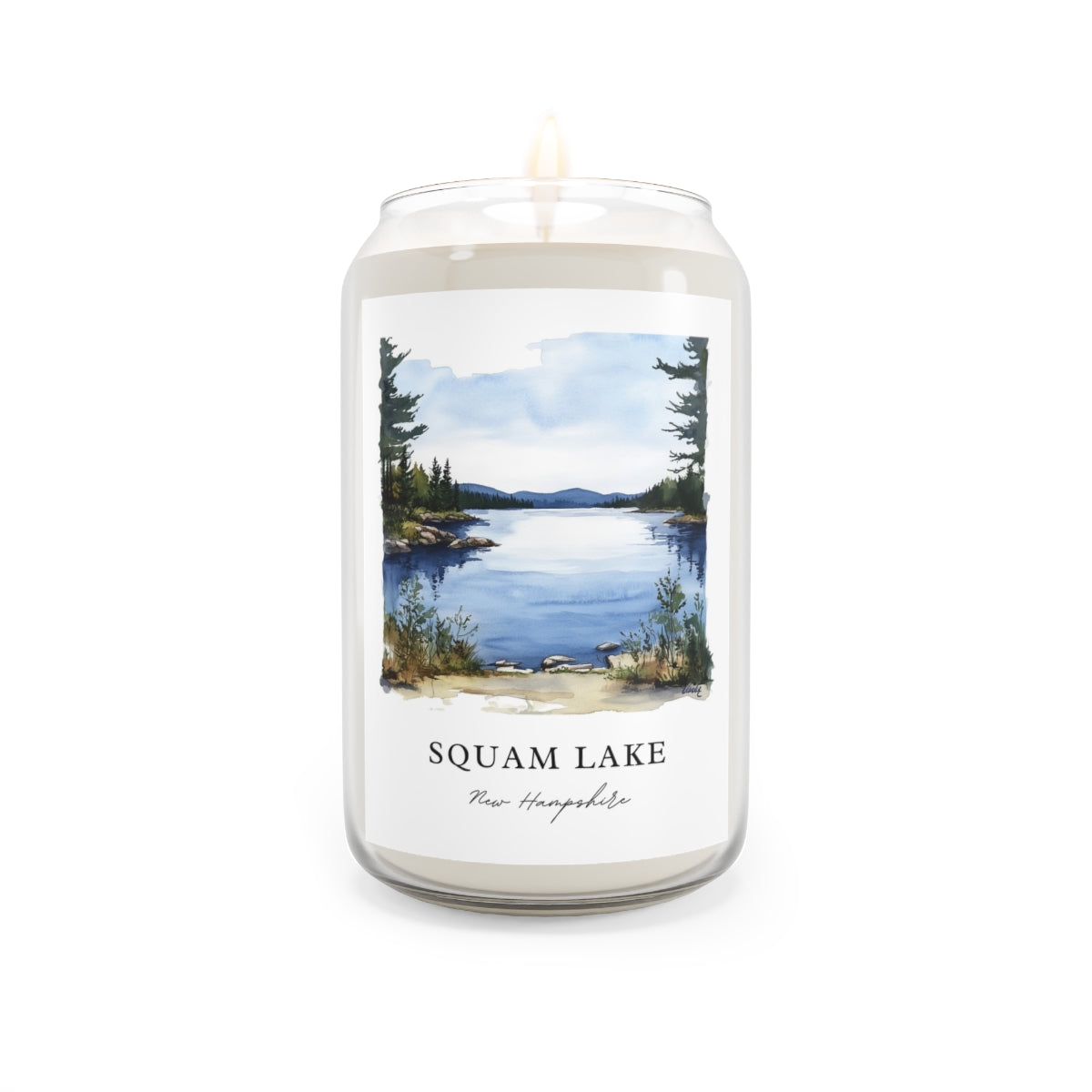Squam Lake, New Hampshire scented soy candle