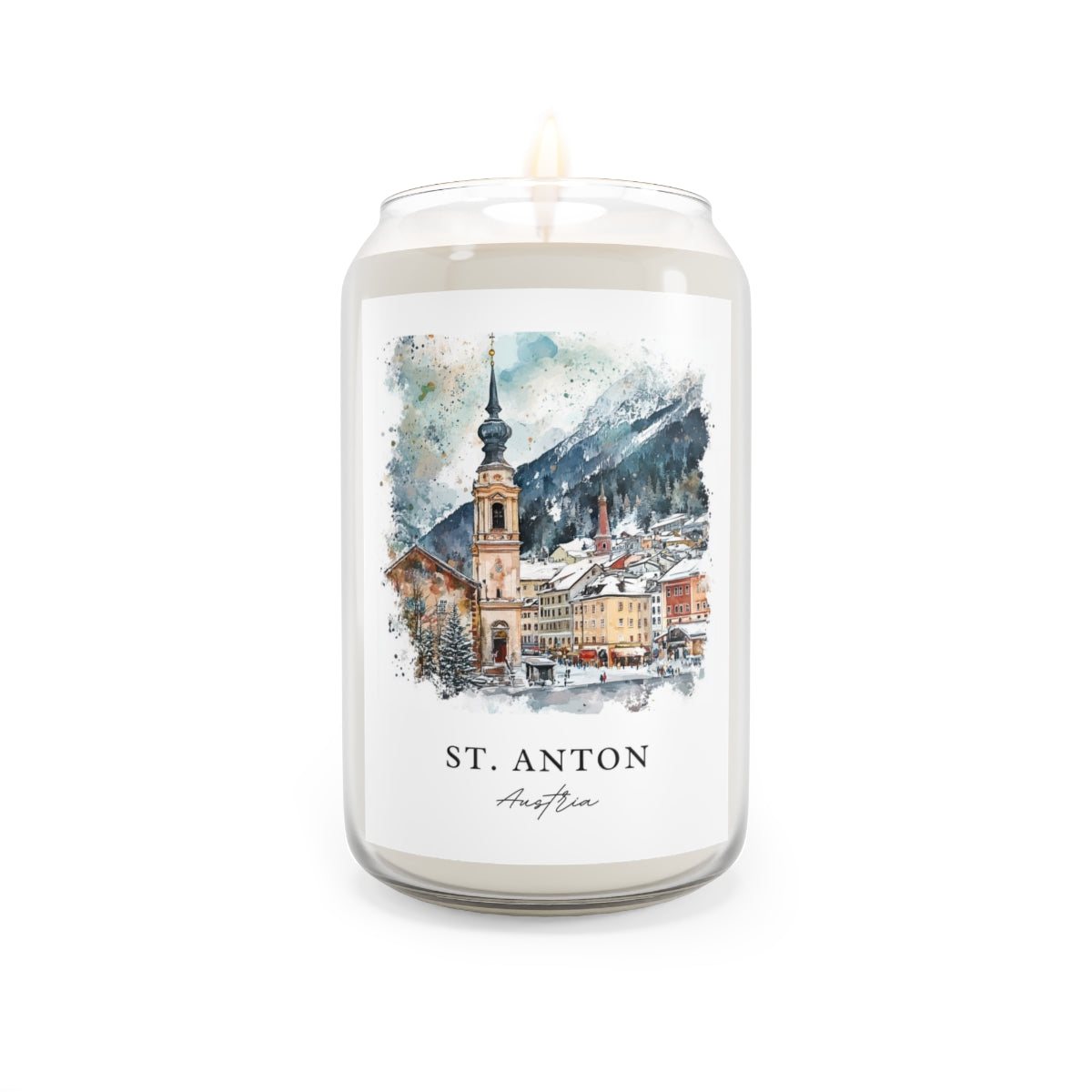 St. Anton, Austria scented soy candle