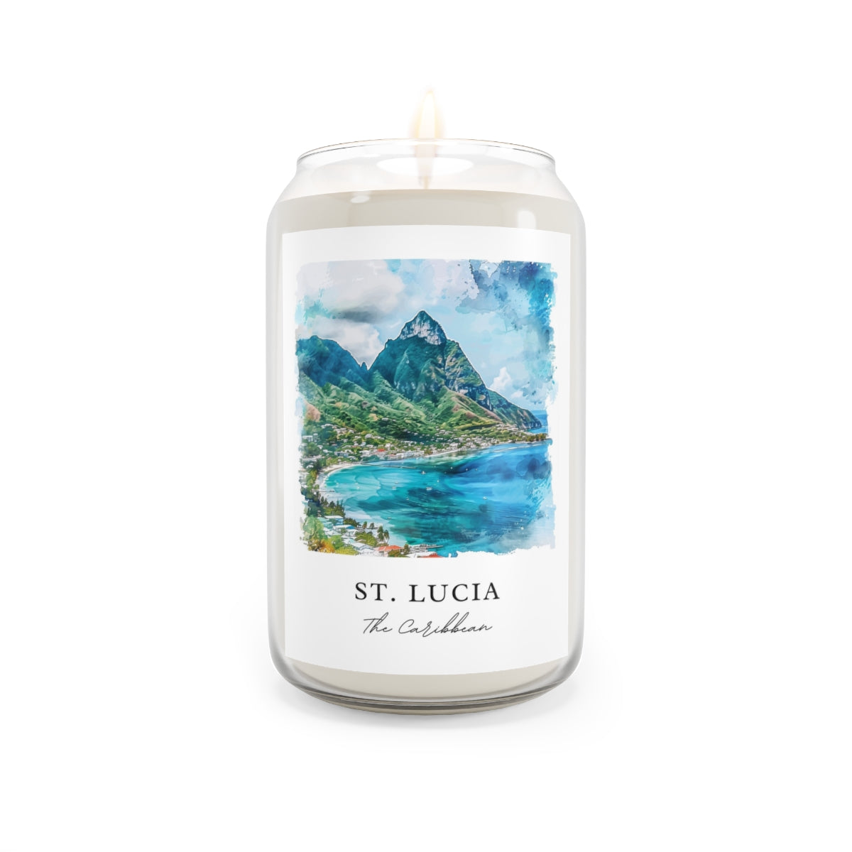 St. Lucia, The Caribbean scented soy candle