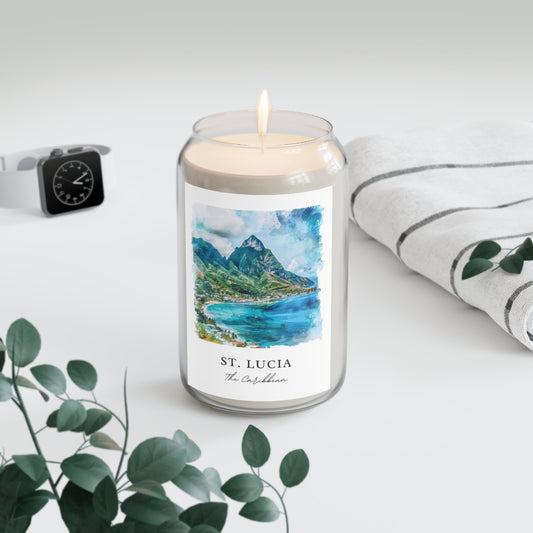 St. Lucia, The Caribbean scented soy candle