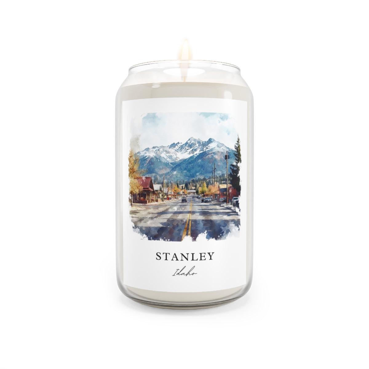 Stanley, Idaho scented soy candle