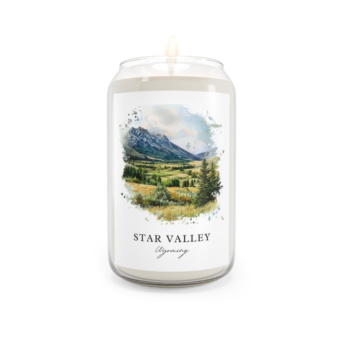 Star Valley, Wyoming scented soy candle