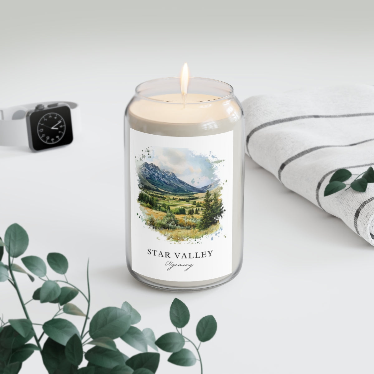 Star Valley, Wyoming scented soy candle