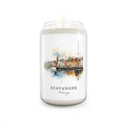 Stavanger, Norway scented soy candle