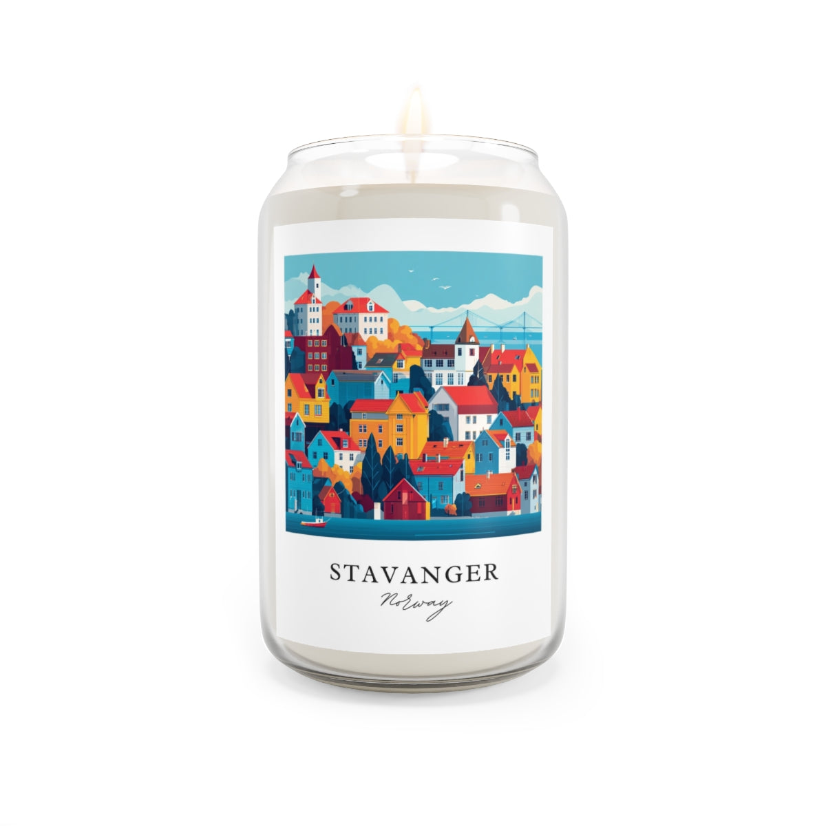 Stavanger, Norway scented soy candle