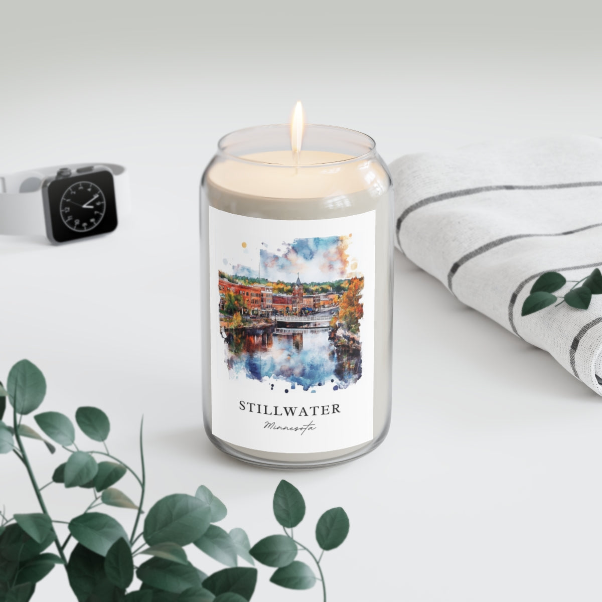 Stillwater, Minnesota scented soy candle