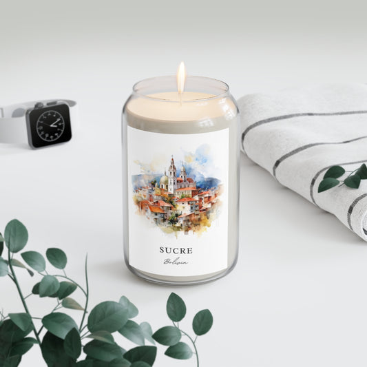 Sucre, Bolivia scented soy candle
