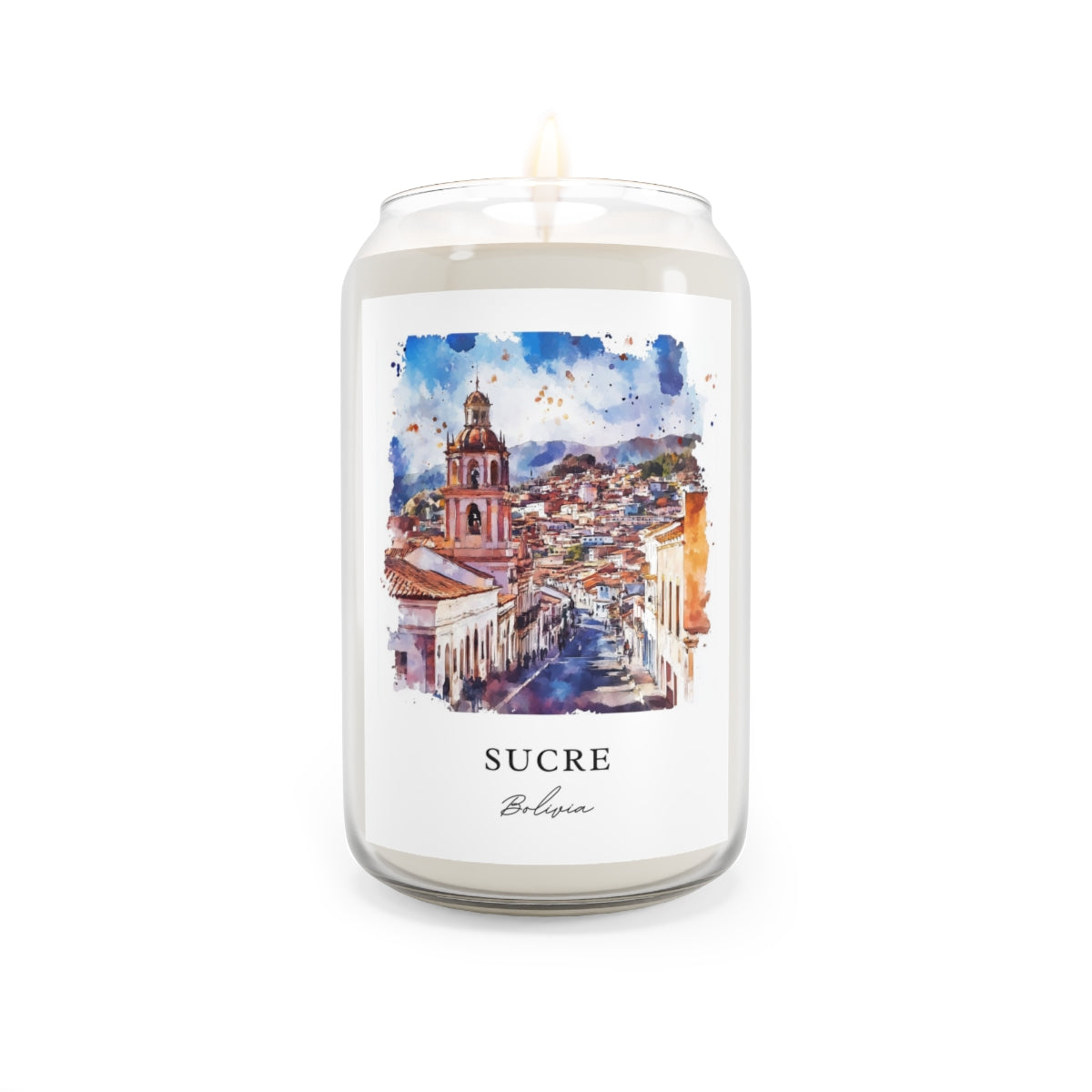 Sucre, Bolivia scented soy candle