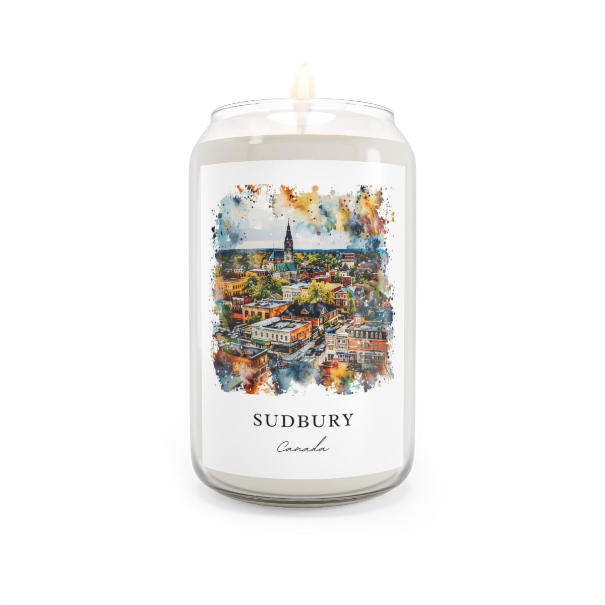 Sudbury, Canada scented soy candle