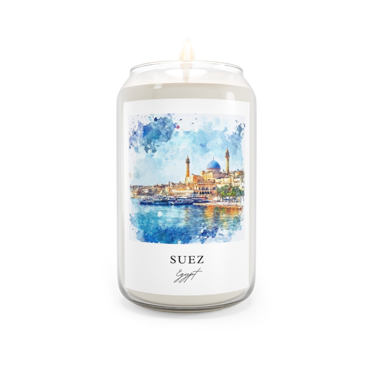 Suez, Egypt scented soy candle
