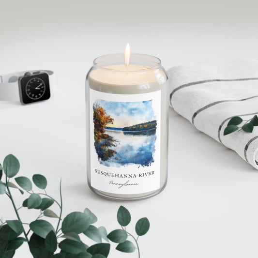 Susquehanna River, Pennsylvania scented soy candle