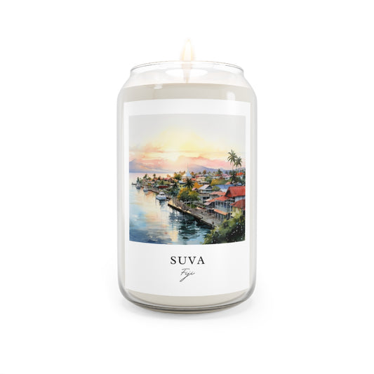 Suva, Fiji scented soy candle
