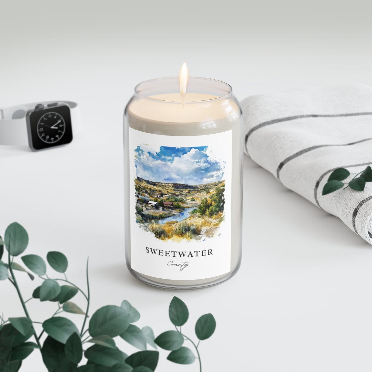 Sweetwater, County scented soy candle