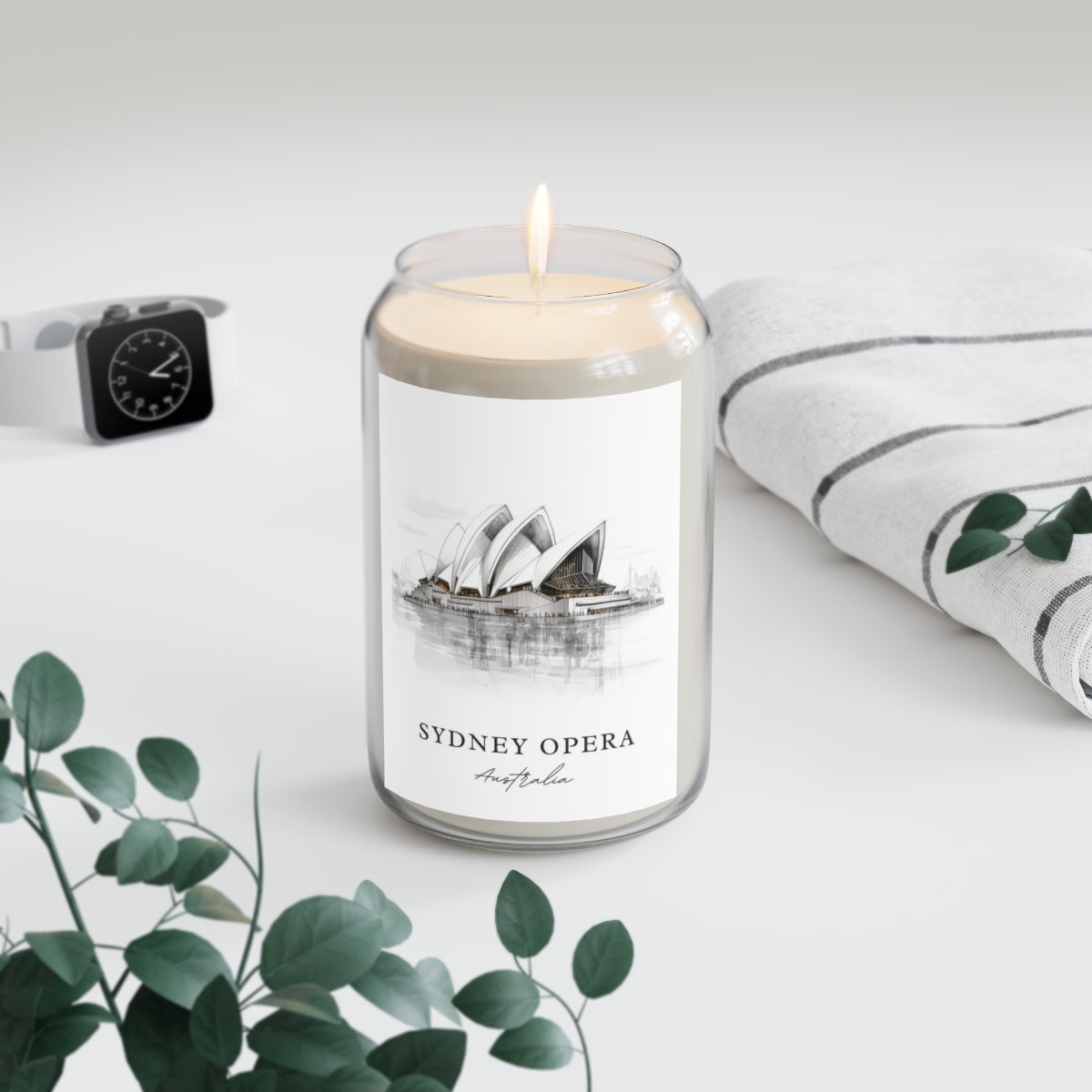 Sydney Opera, Australia scented soy candle