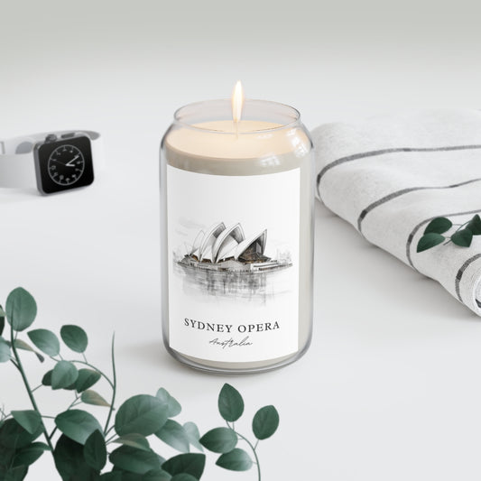 Sydney Opera, Australia scented soy candle
