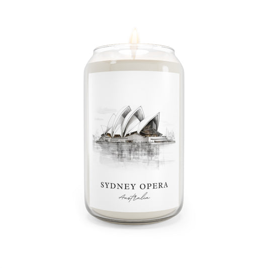 Sydney Opera, Australia scented soy candle