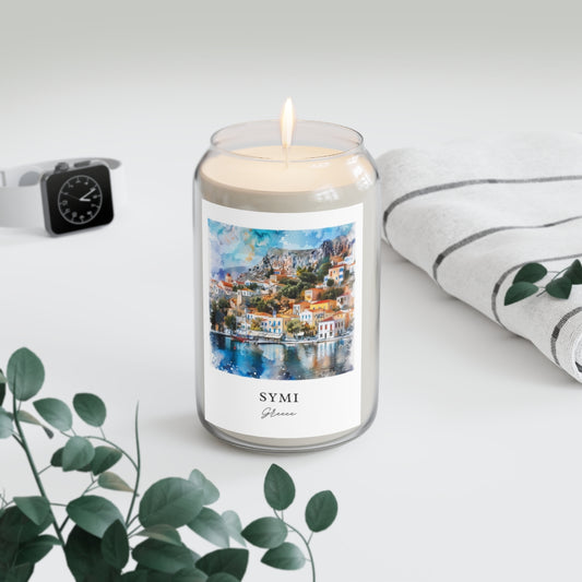 Symi, Greece scented soy candle