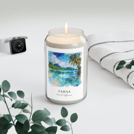 Tahaa, French Polynesia scented soy candle