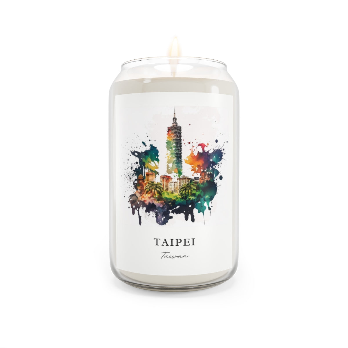 Taipei, Taiwan scented soy candle