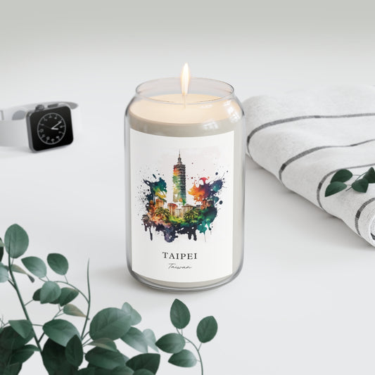 Taipei, Taiwan scented soy candle