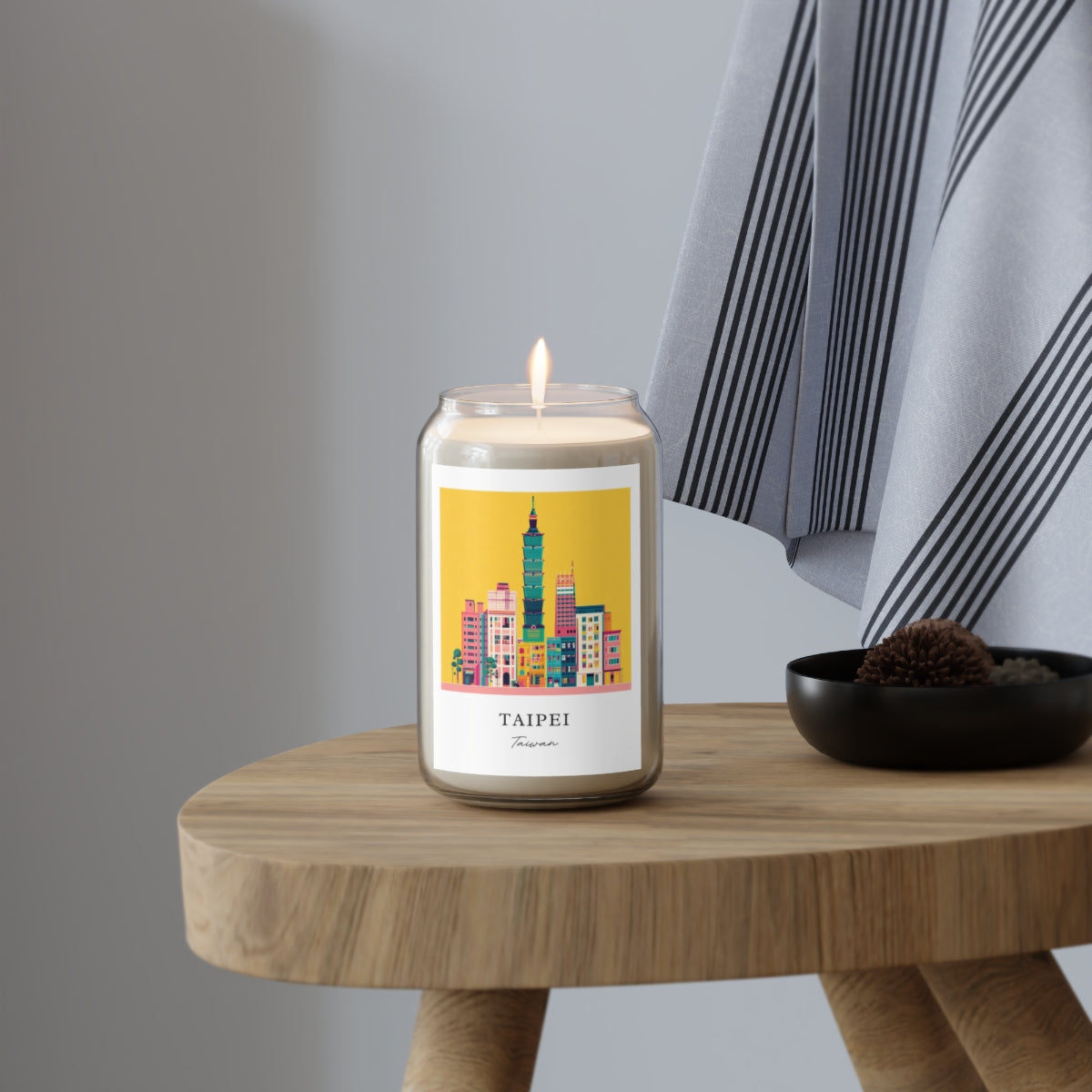 Taipei, Taiwan scented soy candle