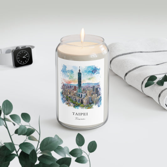 Taipei, Taiwan scented soy candle