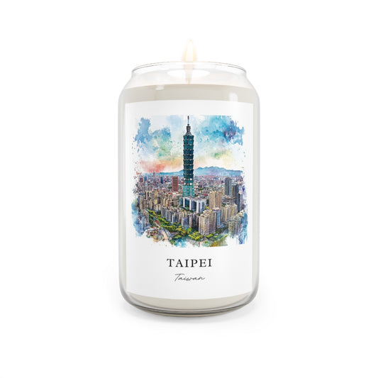 Taipei, Taiwan scented soy candle