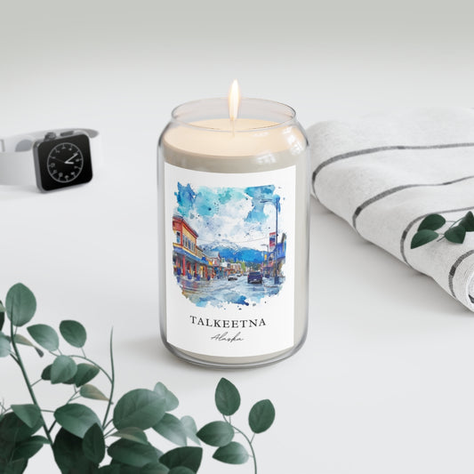 Talkeetna, Alaska scented soy candle