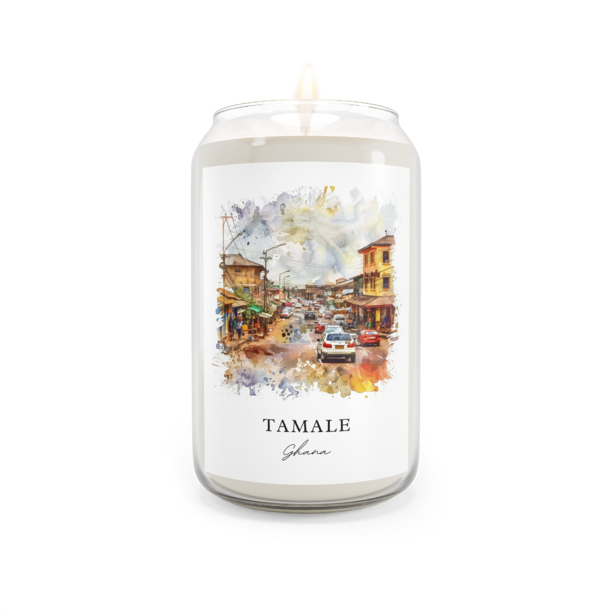 Tamale, Ghana scented soy candle