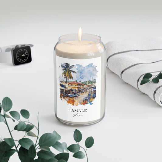 Tamale, Ghana scented soy candle